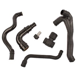Flynsu Crankcase Ventilation Hose Line Set Replacement for AUQ AUM ARX ARY 1.8T 035103245A