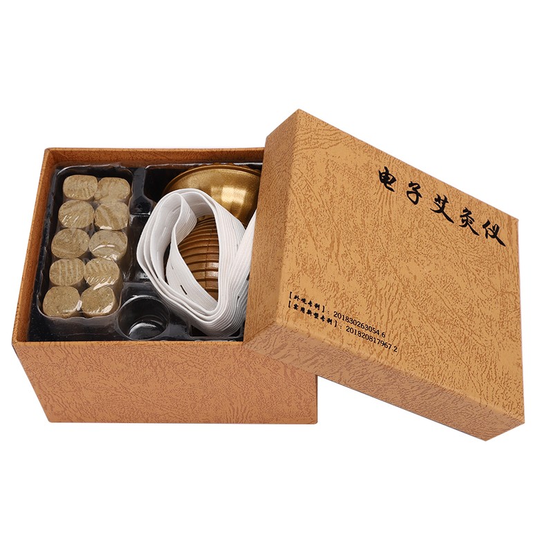 Home Electric Warm Moxibustion Therapy Portable Moxa Box Moxa Stick