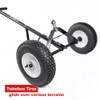 Fouwick 650LBS Capacity Trailer Dolly, 1-7/8” Hitch Ball with 12”