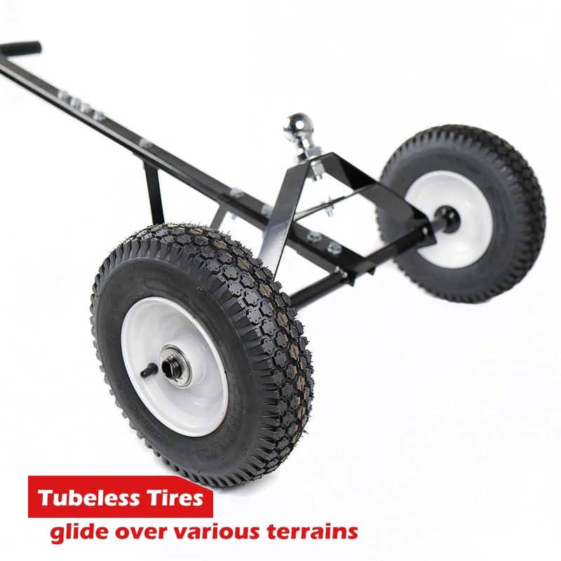 Fouwick 650LBS Capacity Trailer Dolly, 1-7/8” Hitch Ball with 12”