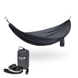 Eno TravelNest Hammock + Straps Combo - Charcoal