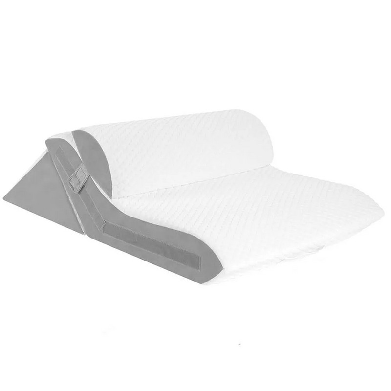 3-Piece Adjustable Wedge Pillow Set for Elevated Rest – Folding