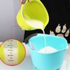 3pcs Drain Colander Set Food Grade PP Stackable Fruit Vegetable
