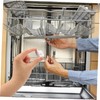Hohopeti 5pcs Upper Rack Slide End Cap Dishwasher Accessory Stop