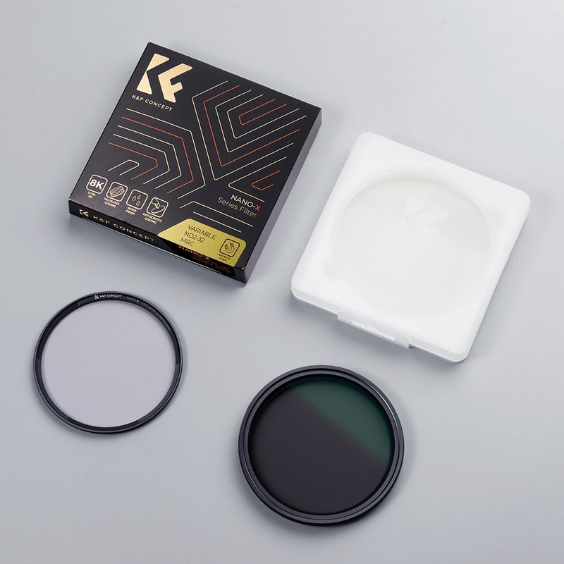 K&F Concept ND Filter 55 mm Variable Neutral Density Filter