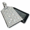 Jacqueline Kent Crystal Adjustable Luggage Tag JKLT101 (Silver)