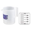 Emporio Tech Poly Pro Measuring Cup 1l Natural ct-722 a