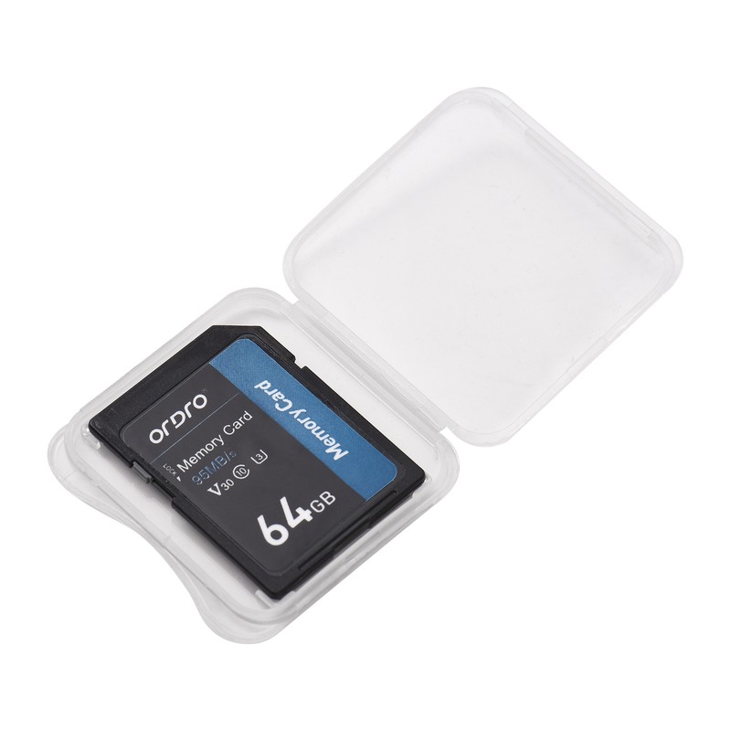 ORDRO 64GB Memory Card V30 Class 10 Storage Card 95MB/s