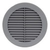 Air Ventilation Plastic Grill Cover Ø150mm/Gray