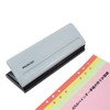 WORKLION Six Hole Punch: Paper Size Guide with Duster Cover
