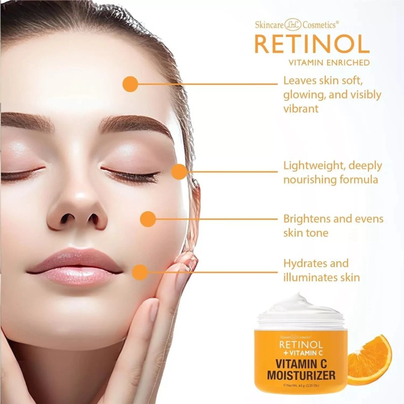 Retinol + Vitamin C Face Moisturizer