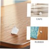 CIYODO 4pcs Pool Ladder Bumper Rubber Stoppers for Above Ground
