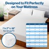 Superity Linen - Sábana bajera ajustable individual XL, suave y