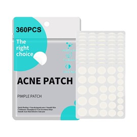 AYOCULTURE Fast-Acting Pimple Patch 360 Patches for Day & Night Use Hydrocolloid Acne Care with Overnight Healing & Deep Intake Technology