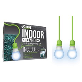 Miracle LED SmokePhonics Indoor Greenhouse 6-Foot Corded LED Lighting Kit with Blue Spectrum Seeding & Starting Grow Light (2-Pack)