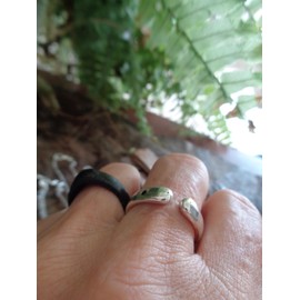 ๑ஐ•✿ DICKER OFFENER RING ✿•ஐ๑ breiter Ring, verstellbar, unisex