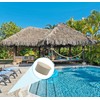 Alibazon 20 pcs 1 Inch Pool Fence Hole Cover Deck