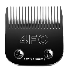 Dog Grooming Blades Compatible with Andis/Oster A5/Wahl KM-10 Series Dog Clippers,Detachable Clipper Replacement Blade,Black (Black:#4FC)