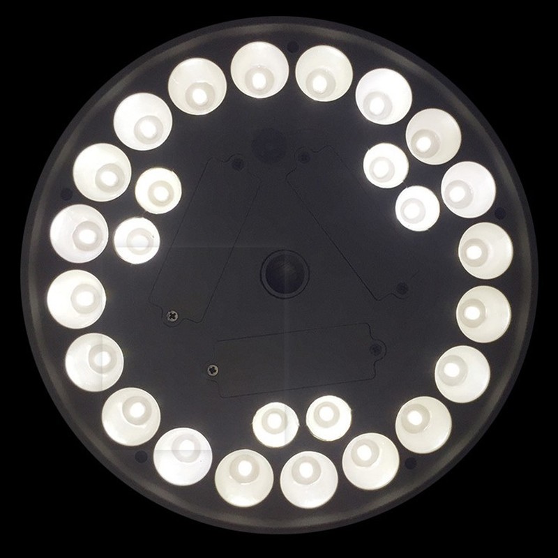 LED Solar Power Flagpole Light Outdoor Tent Light Waterproof Flag