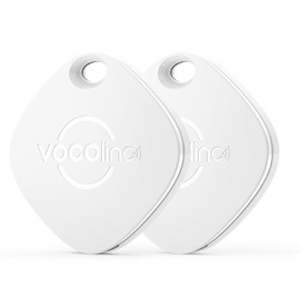 VOCOlinc Wallet Tracker, Key Finder Locator with Sound Compatible with Find My (iOS only), Bluetooth Tracker Tag for Wallet, Keys,Luggage,Bags, Suitcase and More, Replaceable Battery, IP65 Waterproof