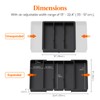 Lifewit Utensil Organizer for Kitchen Drawers, Expandable Cooking Utensil Tray,