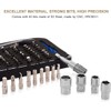 GreaTalent 54in1 S2 Steel Mini Ratchet Wrench Screwdriver Bit Set