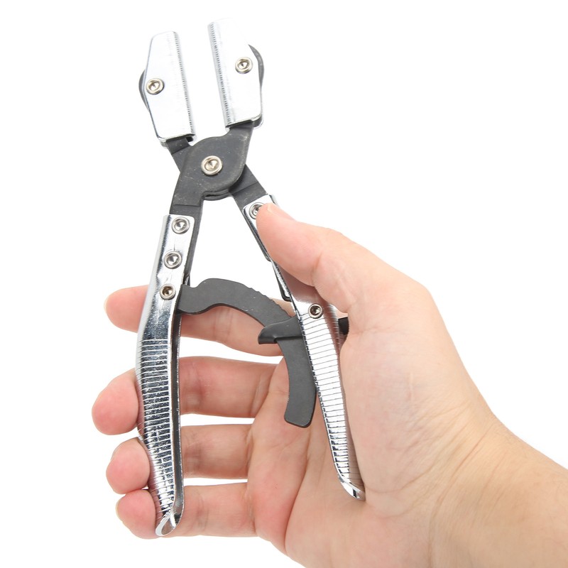 Hose Pinch Off Plier Ratcheting Jaws Swiveling Universal for Automobile