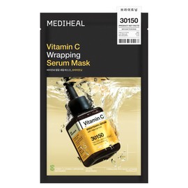 MEDIHEAL Wrapping Serum Mask Sheet 1ea - Vitamin C Brightening 1ea