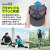 TERTIS Mesh Cap, Men's, Breathable, Washable, UV Protection, Quick Drying,