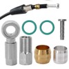 Bicycle Brake Hose Adapter Kit, Banjo Bolt, Olive Washers and