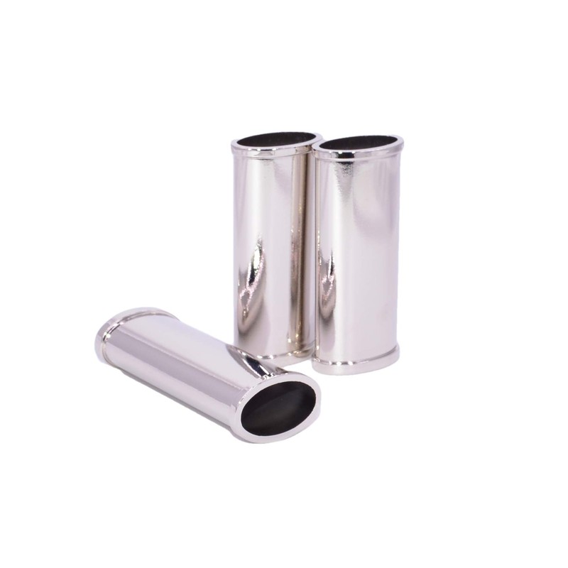 Improved Blank Lighter Cover/Sleeve/Case - Silver, No Channel (10 Count)