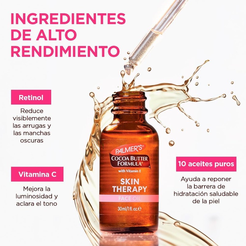 Palmer's Cocoa Butter Formula Skin Therapy Oil Rostro - Aceite