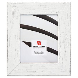 Craig Frames Jasper Wide Picture Frame, 18 x 24 Inch, Country Marshmallow White