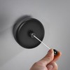 SUS304 Retractable Clothesline with Adjustable Nylon Clothing Rope for Bathroom