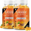 Turmeric Curcumin Gummies (2 Pack) - Turmeric Curcumin Supplements with