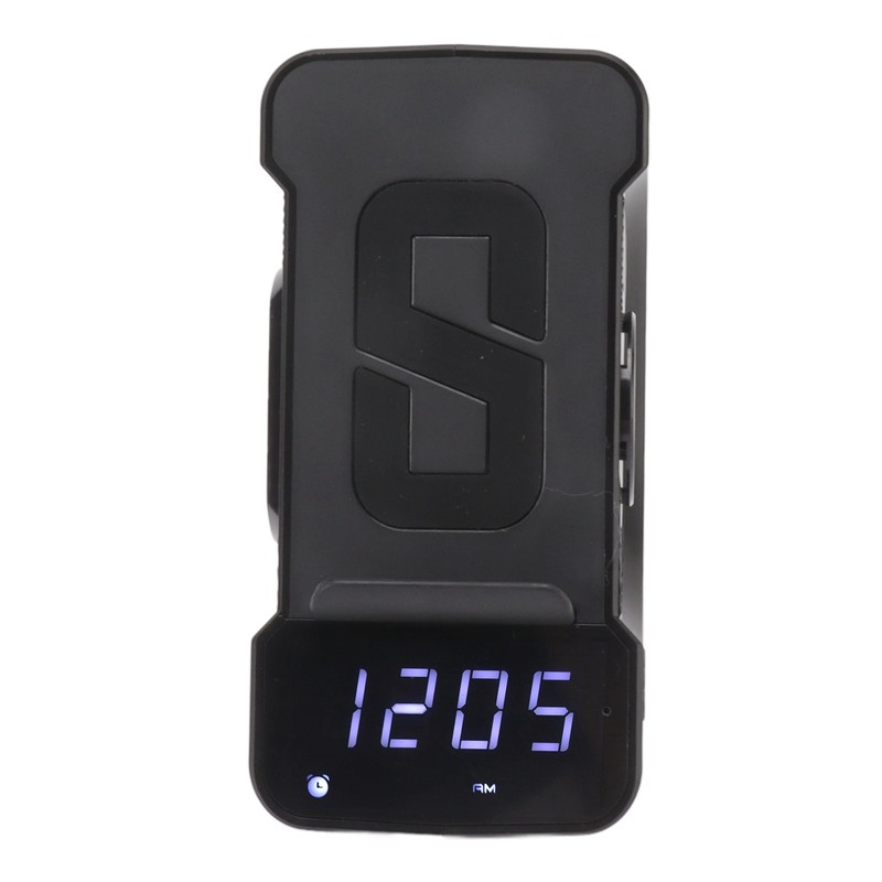 3 in 1 Bluetooth Speaker PC ABS Alarm Clock with