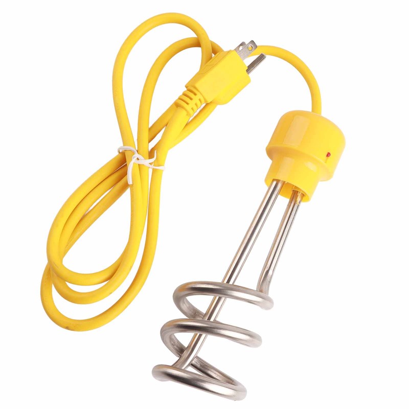 1500W Stainless Steel Electric Immersion Heater Boiler for Home Office