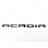 GMC 1PC Gloss Black Door Rear Tailgate Acadia Letter Emblem