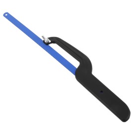 Mipcase Mini Hacksaw for Detail Cutting Compact Metal Hand Saw for DIY Modeling Projects Efficient Craft Tool for Safe Operation with Durable Design