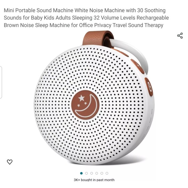 BodyHush 💥Mini Portable Sound Machine White Noise Machine Body Hush