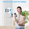 Keyless Entry Fingerprint Door Lock - PHYSEN Smart Deadbolt Set