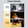 Clamp Desk Lamp Eye Caring Dimmable 3 Color Temp Adjustable