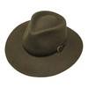 Premium Alpaca Lewis - Wide Brim Fedora Hat - Alpaca
