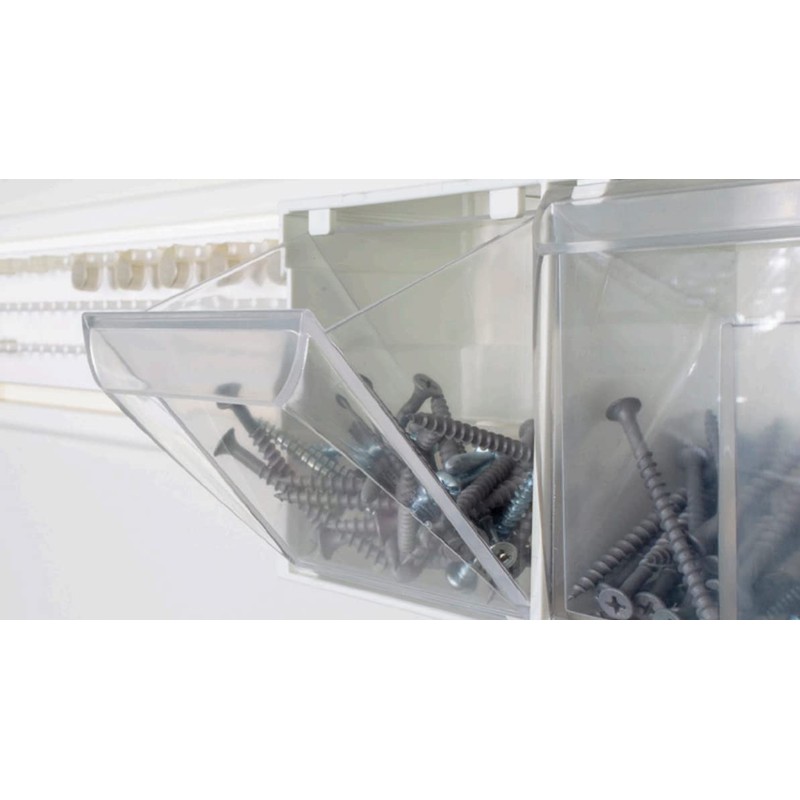 HandiWall Handi Link Up Tilt Bin - Modular Storage for