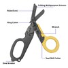 Elegital Trauma Shears Emergency Shears,Stainless Steel Foldable Scissors Pliers,Outdoor Camping