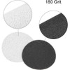 TOP-VIGOR 100Pcs 50mm Wet and Dry Sanding Discs, 180 Grit