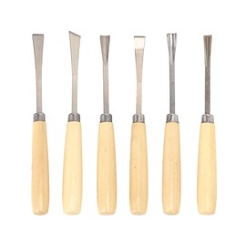 6pcs Carving Tool Kit Semicircle Wood Carving Hand Chisel Tool Set Woodworking Gouges Prcatical Carving Cutter Precise Carving Chisel
