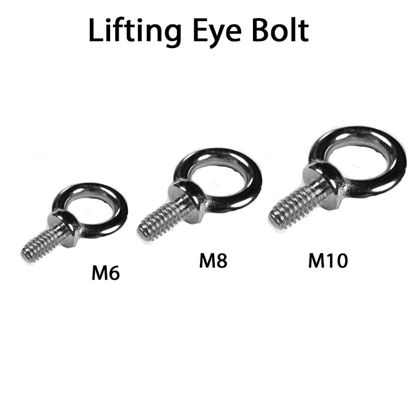 M8 Lifting Eye Bolts Made from Marine Grade A4 Stainless