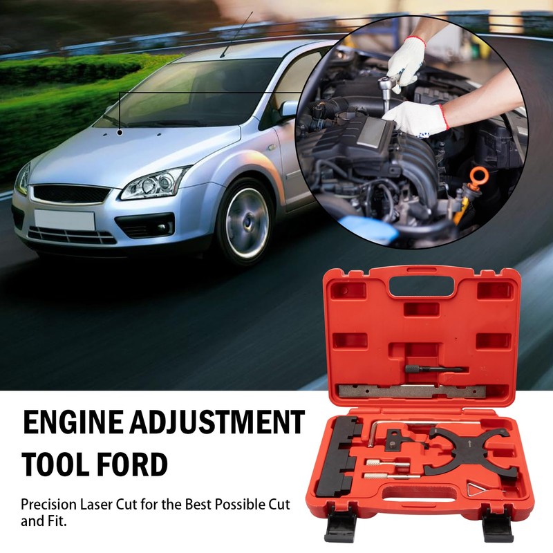 Anlseiod Engine Timing Belt Adjustment Tool for F-rd B-Max C-Max