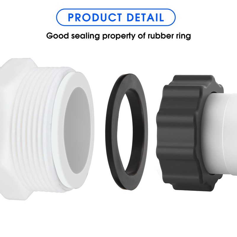 1.5" Universal Pool Hose Connector for Intex Coleman Swimming Filter